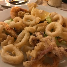 Calamri fried to perfection